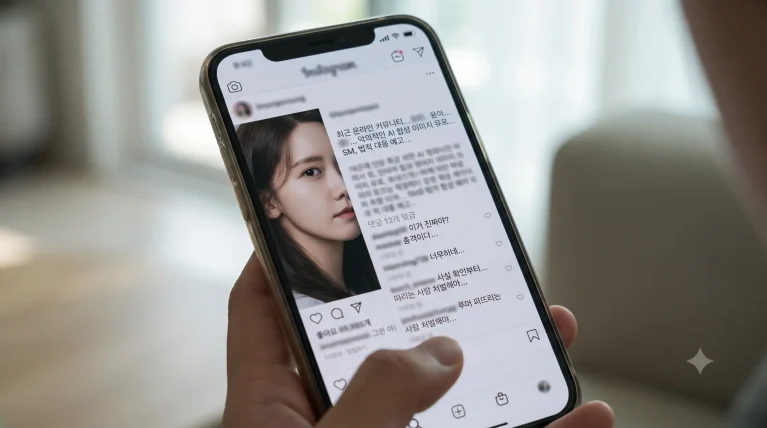윤아 AI 합성 이미지 논란, 임신 사진 확산에 소속사 '증거 확보·법적 대응'